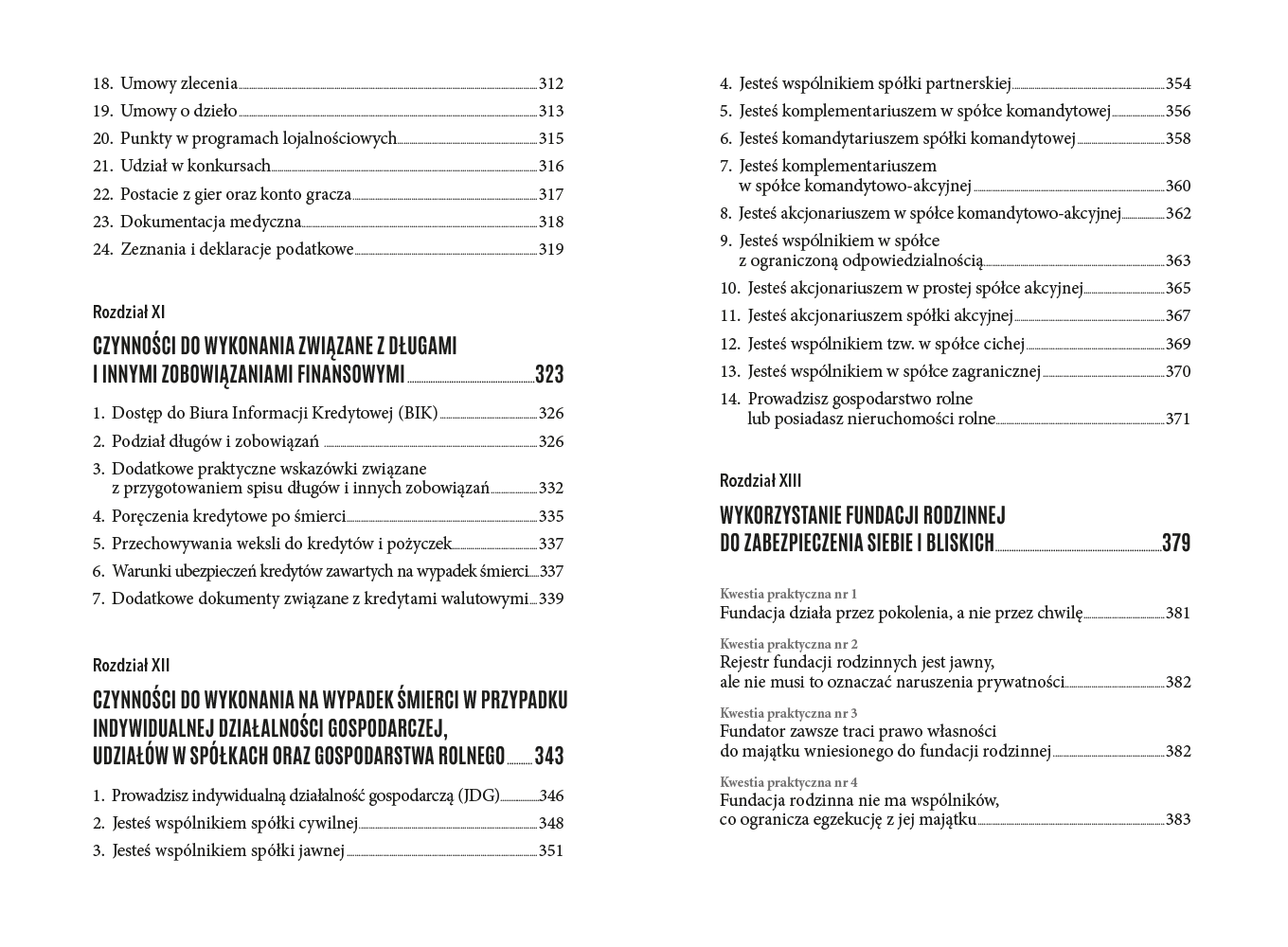 Spis treści - strona 6